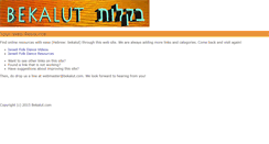 Desktop Screenshot of bekalut.com