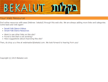 Tablet Screenshot of bekalut.com
